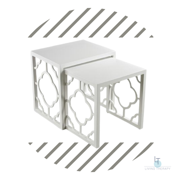 Ottoman-Nesting Table - Living Therapy