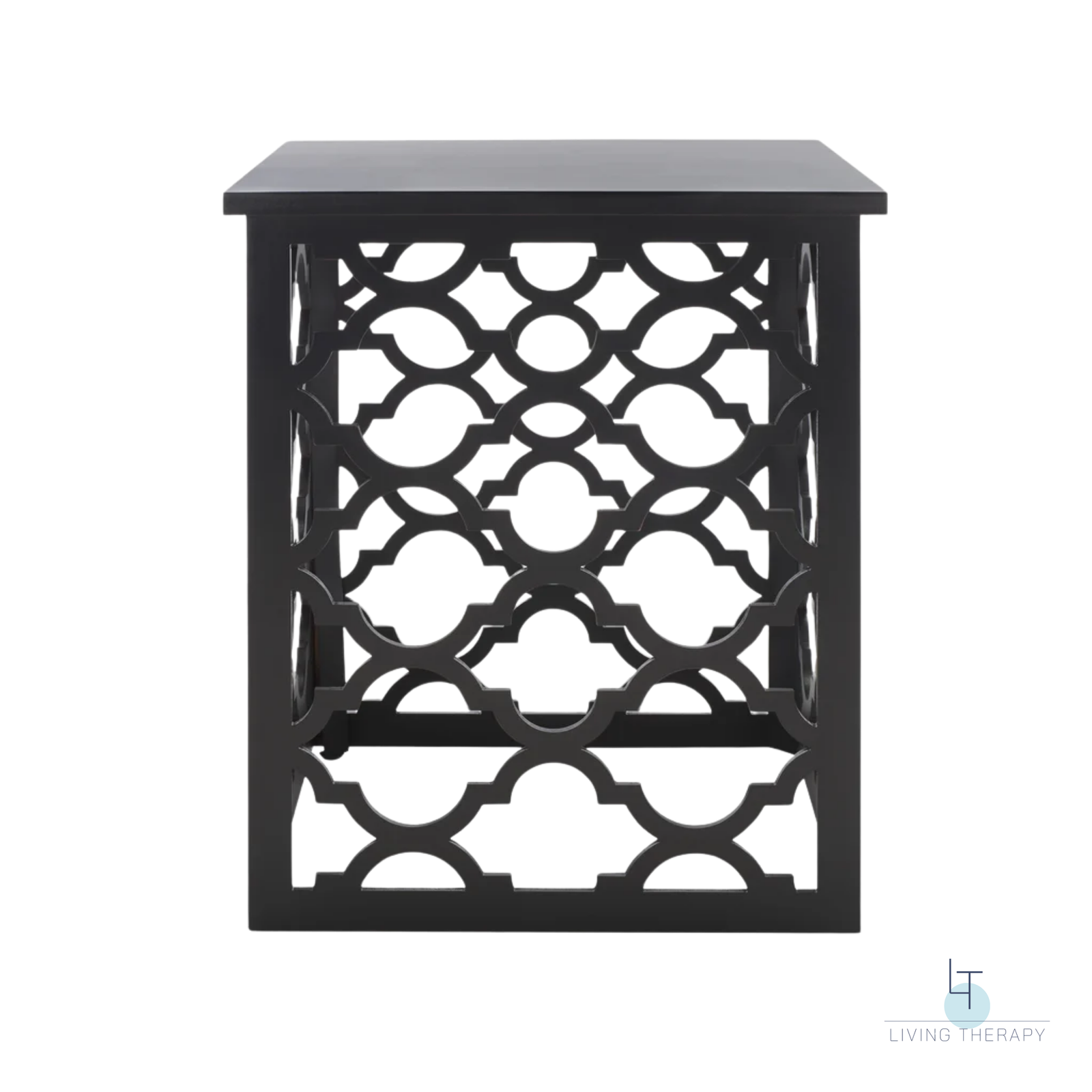 Carved Sidetable / Bedside Table / End Table