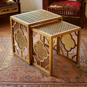 Ottoman-Nesting Table