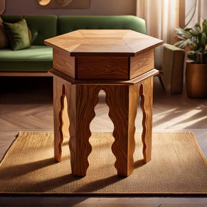 Ornate Sidetable / Bedside Table / End Table