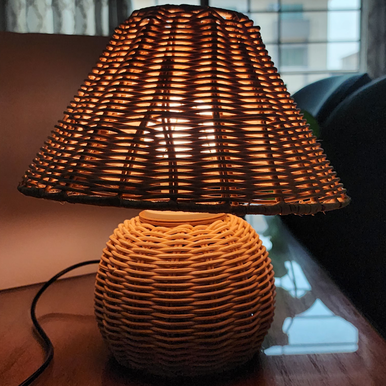 Rattan Lamp