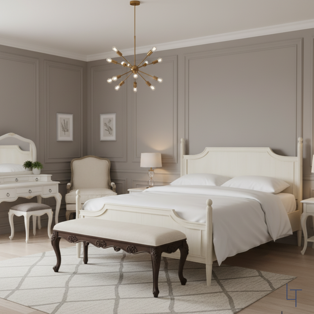 Paris Intemporel Bed Combo - Bed + Tables
