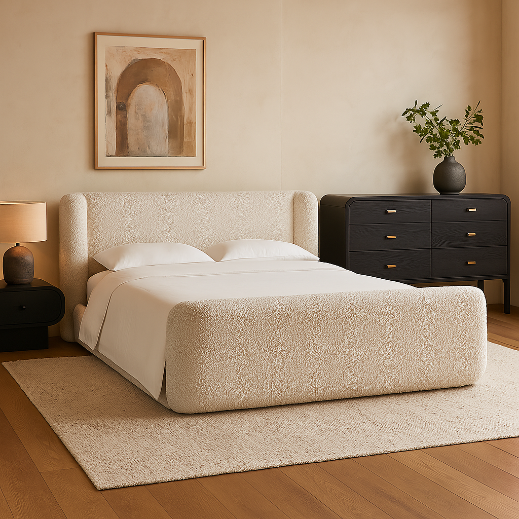 Corallo Bedroom Combo - Bed + Tables