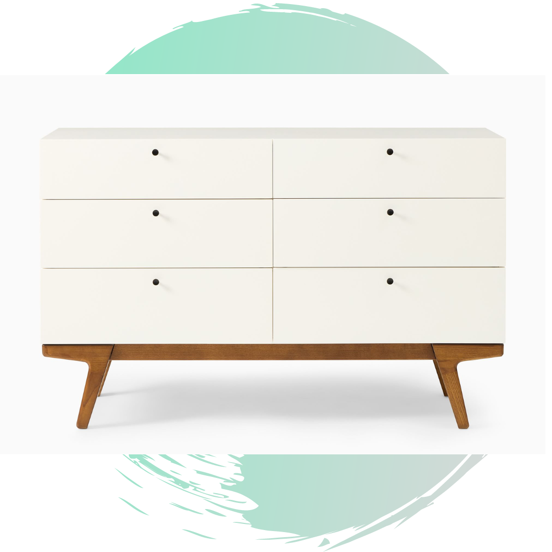 White chester dresser deals