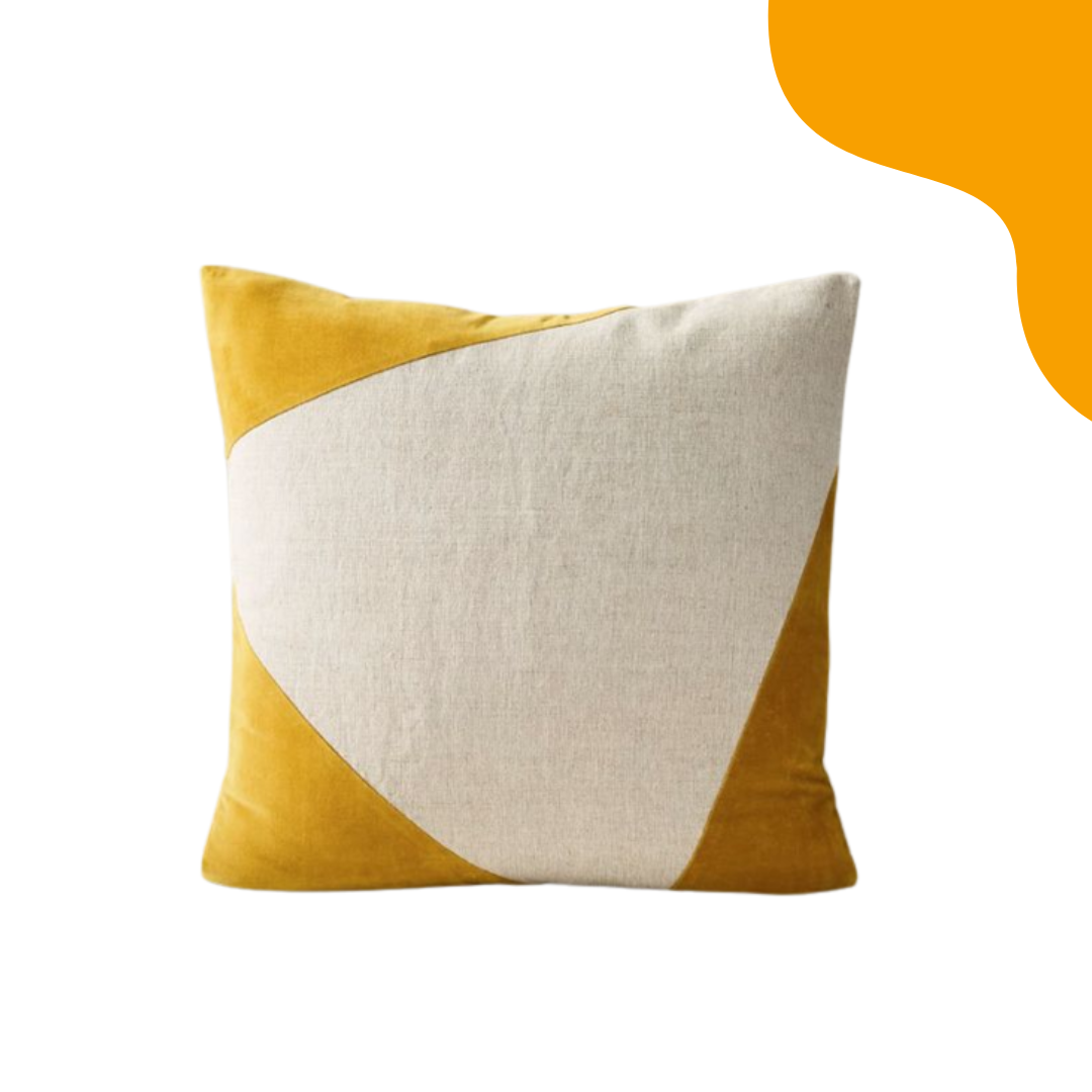 Yellow Edged cushion