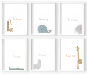 Baby Room Animal Frames